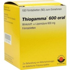 THIOGAMMA 600 oral Filmtabletten 100 St
