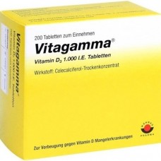 VITAGAMMA Vitamin D3 1.000 I.E. Tabletten 200 St