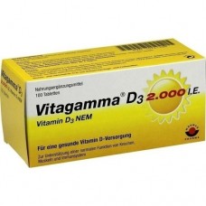 VITAGAMMA D3 2.000 I.E. Vitamin D3 NEM Tabletten 100 St