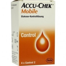 ACCU CHEK Mobile Kontrolllösung 4 Einmalapplikat. 1X4 St