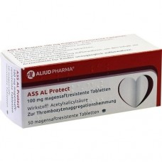 ASS AL Protect 100 mg magensaftres.Tabletten 50 St