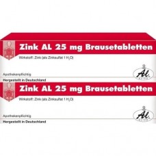 ZINK AL 25 mg Brausetabletten 40 St