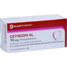 CETIRIZIN AL 10 mg Filmtabletten 50 St