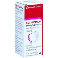 CETIRIZIN AL 10 mg/ml Tropfen zum Einnehmen 10 ml