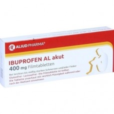 IBUPROFEN AL akut 400 mg Filmtabletten 10 St