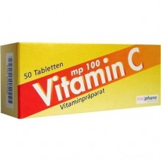 VITAMIN C 100 mg Dragees 50 St