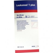 LEUKOMED transp.plus sterile Pflaster 10x25 cm 5 St