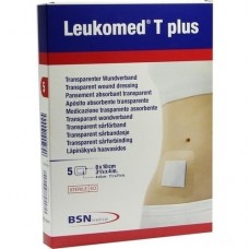 LEUKOMED transp.plus sterile Pflaster 8x10 cm 5 St
