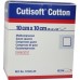 CUTISOFT Cotton Kompr.10x10 cm steril 25X2 St
