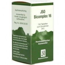 JSO BICOMPLEX Heilmittel Nr. 16 150 St