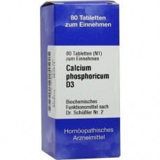 BIOCHEMIE 2 Calcium phosphoricum D 3 Tabletten 80 St