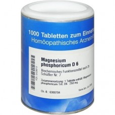 BIOCHEMIE 7 Magnesium phosphoricum D 6 Tabletten 1000 St