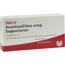 ACONITUM/CHINA comp.Suppositorien 10X2 g