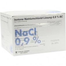 ISOTONE NaCl Lösung 0,9% BC Plast.Amp.Inj.-Lsg. 20X10 ml