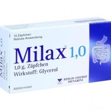 MILAX 1,0 Suppositorien 10 St