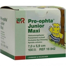 PRO-OPHTA Junior maxi Okklusionspflaster 100 St