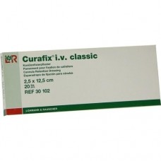 CURAFIX i.v. classic Pflaster 2,5x12,5 cm 20 St