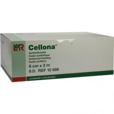 CELLONA Synthetikwatte 6 cmx3 m Rolle 6 St
