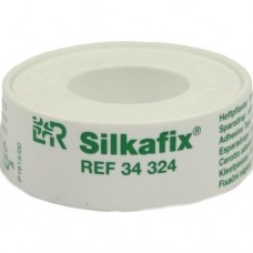 SILKAFIX Heftpfl.1,25 cmx5 m Kunststoff Spule 1 St