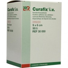 CURAFIX i.v. steril Pflaster 6x9 cm 50 St