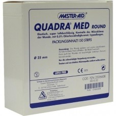 QUADRA MED round 22,5 mm Strips Master Aid 150 St