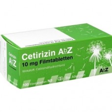 CETIRIZIN AbZ 10 mg Filmtabletten 100 St