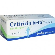 CETIRIZIN beta Tropfen zum Einnehmen 10 ml