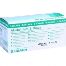 ALCOHOL PADS B.Braun Tupfer 100 St