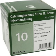 CALCIUMGLUCONAT 10% MPC Injektionslösung 20X10 ml