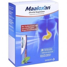 MAALOXAN 25 mVal Suspension 20X10 ml