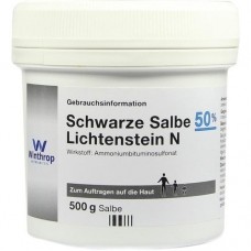 SCHWARZE SALBE 50% Lichtenstein N 500 g