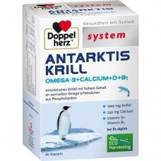 DOPPELHERZ Antarktis Krill system Kapseln 60 St