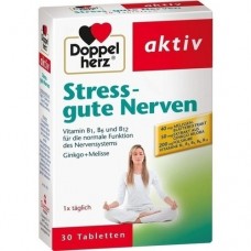 DOPPELHERZ Stress gute Nerven Tabletten 30 St