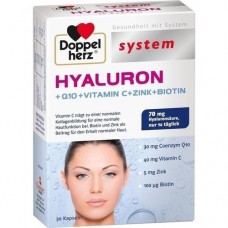 DOPPELHERZ Hyaluron system Kapseln 30 St