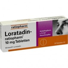 LORATADIN ratiopharm 10 mg Tabletten 20 St