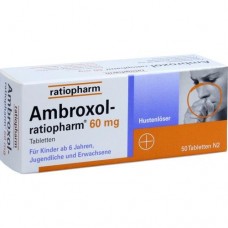 AMBROXOL ratiopharm 60 mg Hustenlöser Tabletten 50 St