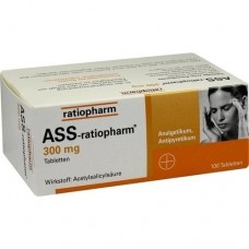 ASS ratiopharm 300 mg Tabletten 100 St
