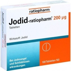 JODID ratiopharm 200 μg Tabletten 100 St