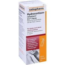 HYDROCORTISON ratiopharm 0,5% Spray 30 ml