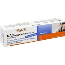 NAC ratiopharm akut 200 mg Hustenlöser Brausetabl. 20 St