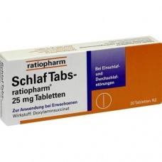 SCHLAF TABS ratiopharm 25 mg Tabletten 20 St