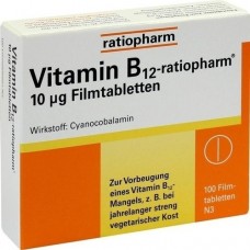 VITAMIN B12 ratiopharm 10 μg Filmtabletten 100 St