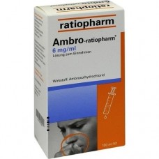 AMBRO RATIOPHARM 6 mg/ml Lösung zum Einnehmen 100 ml