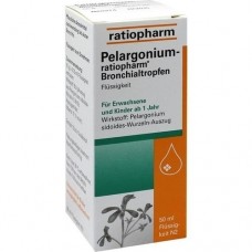 PELARGONIUM RATIOPHARM Bronchialtropfen 50 ml
