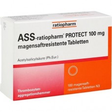 ASS-ratiopharm PROTECT 100 mg magensaftr.Tabletten 100 St