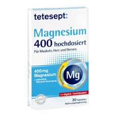 TETESEPT Magnesium 400 hochdosiert Filmtabletten 30 St