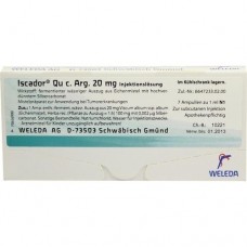 ISCADOR Qu c.Arg 20 mg Injektionslösung 7X1 ml