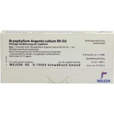 BRYOPHYLLUM ARGENTO cultum Rh D 2 Ampullen 8X1 ml