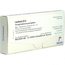 LACHESIS D 12 Ampullen 8X1 ml