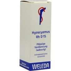 HYOSCYAMUS RH D 15 Dilution 20 ml